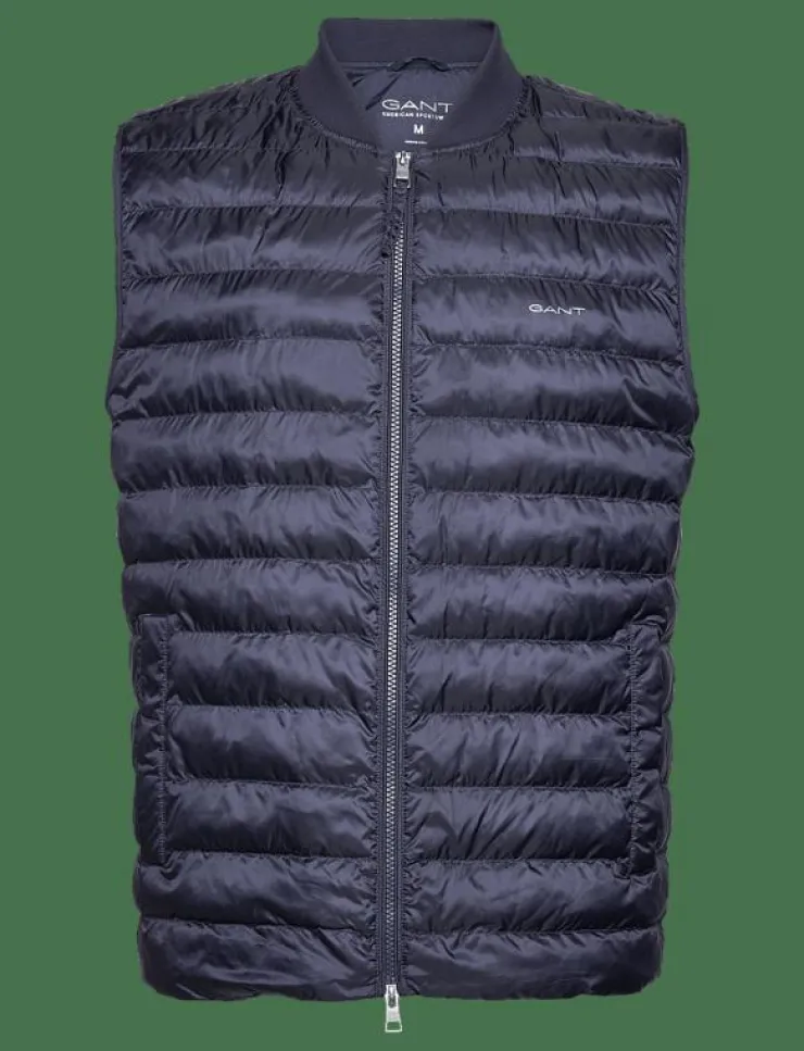 GANT Jackor & Rockar|LIGHT PADDED BOMBER VEST - Västar