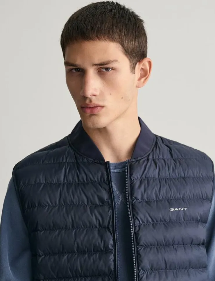 GANT Jackor & Rockar|LIGHT PADDED BOMBER VEST - Västar