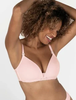Dorina Light Padded MAY Soft Bra - Bygellösa BH:ar|Kvinnor Mammakläder|Mammakläder