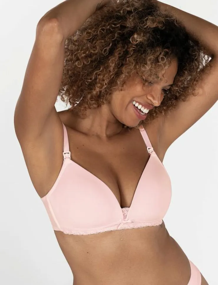 Dorina Light Padded MAY Soft Bra - Bygellösa BH:ar|Kvinnor Mammakläder|Mammakläder