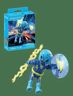 PLAYMOBIL Lightning Super Hero - Actionfigur|Barn Leksaksset & Leksaksfigurer|Playmobil Leksaker