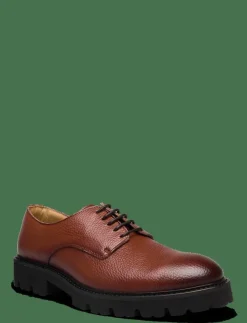 S.T. VALENTIN Finskor|Lightweight Derby - Grained leather - Derbyskor