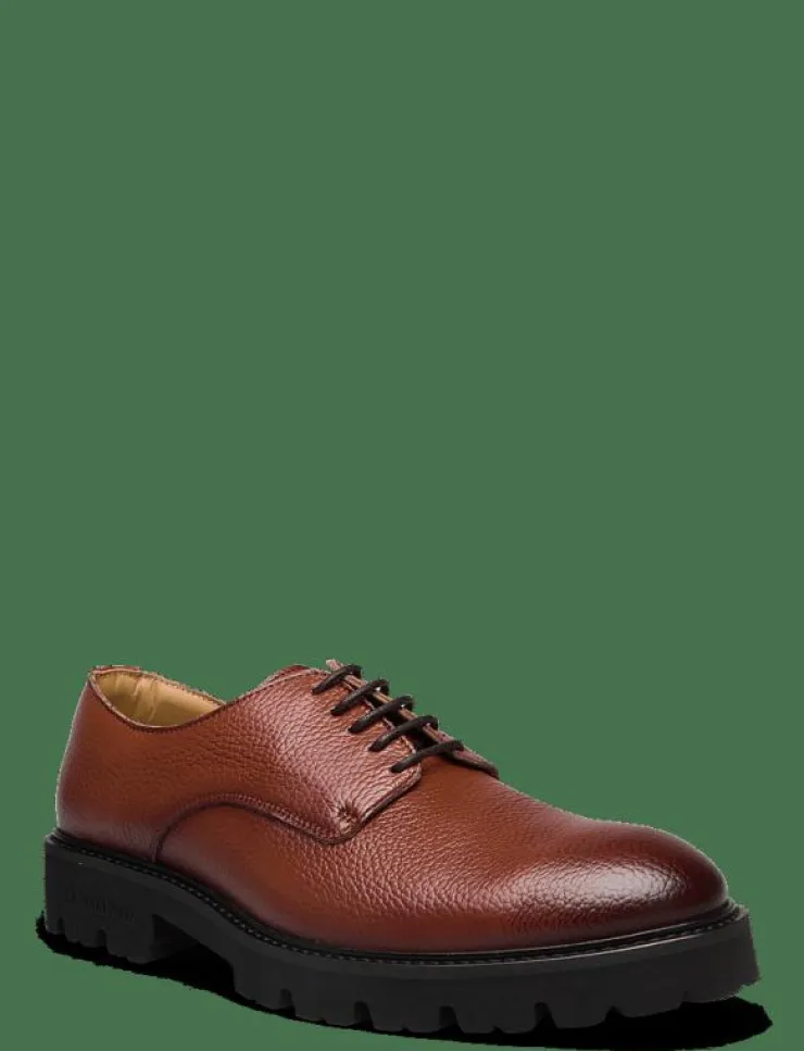 S.T. VALENTIN Finskor|Lightweight Derby - Grained leather - Derbyskor