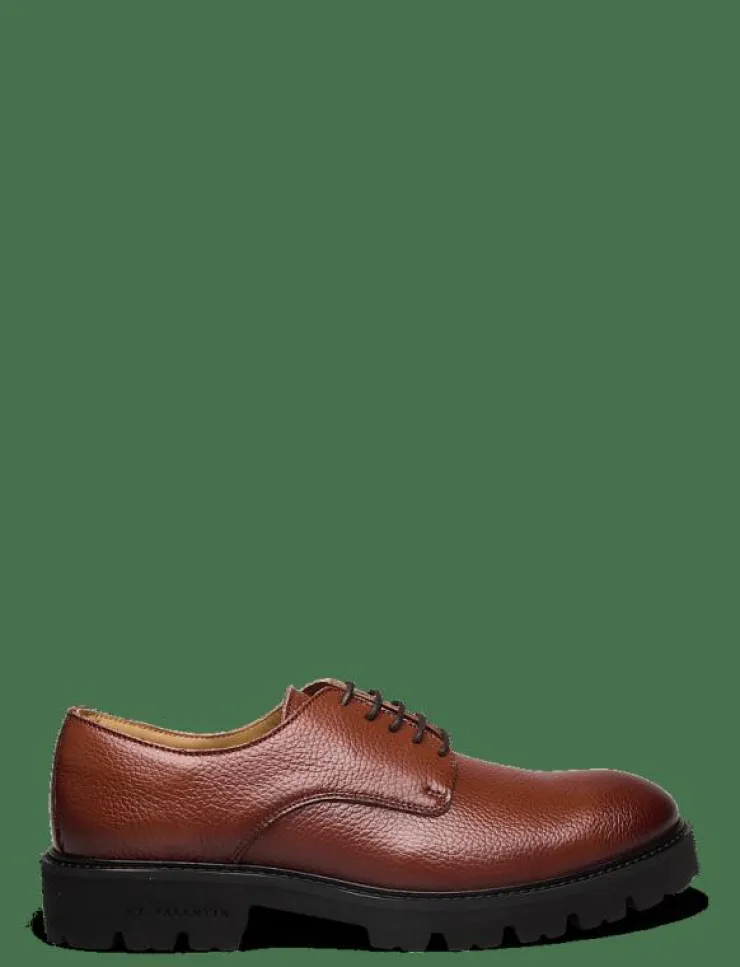 S.T. VALENTIN Finskor|Lightweight Derby - Grained leather - Derbyskor