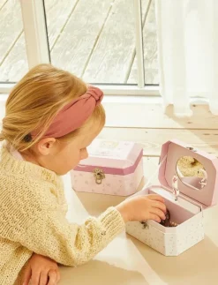 Barbo Toys Lillie and Ellie - Music Box - Unicorn - Smyckeskrin|Barn Smycken