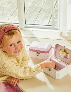 Barbo Toys Lillie and Ellie - Music Box - Unicorn - Smyckeskrin|Barn Smycken