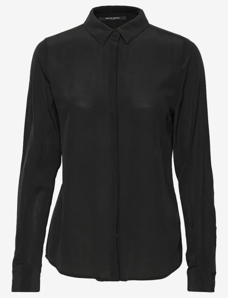 Kvinnor Bruuns Bazaar Kläder|LillieBBCorinna silkshirt - Långärmade