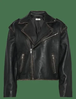 Lollys Laundry LilLL Leather Jacket - Skinnjackor|Kvinnor Jackor & Kappor