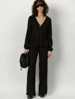 Dante6 Lima wide leg pants - Vida byxor|Kvinnor Byxor