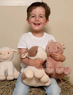 Little Dutch - Cuddle Pig 17cm Little Farm - Mjukisdjur|Barn Gosedjur