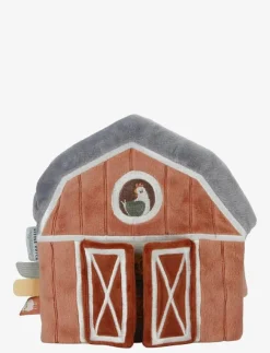 Barn Little Dutch Babyleksaker|Babyleksaker|- Soft activity book Little Farm - Interaktiva leksaker