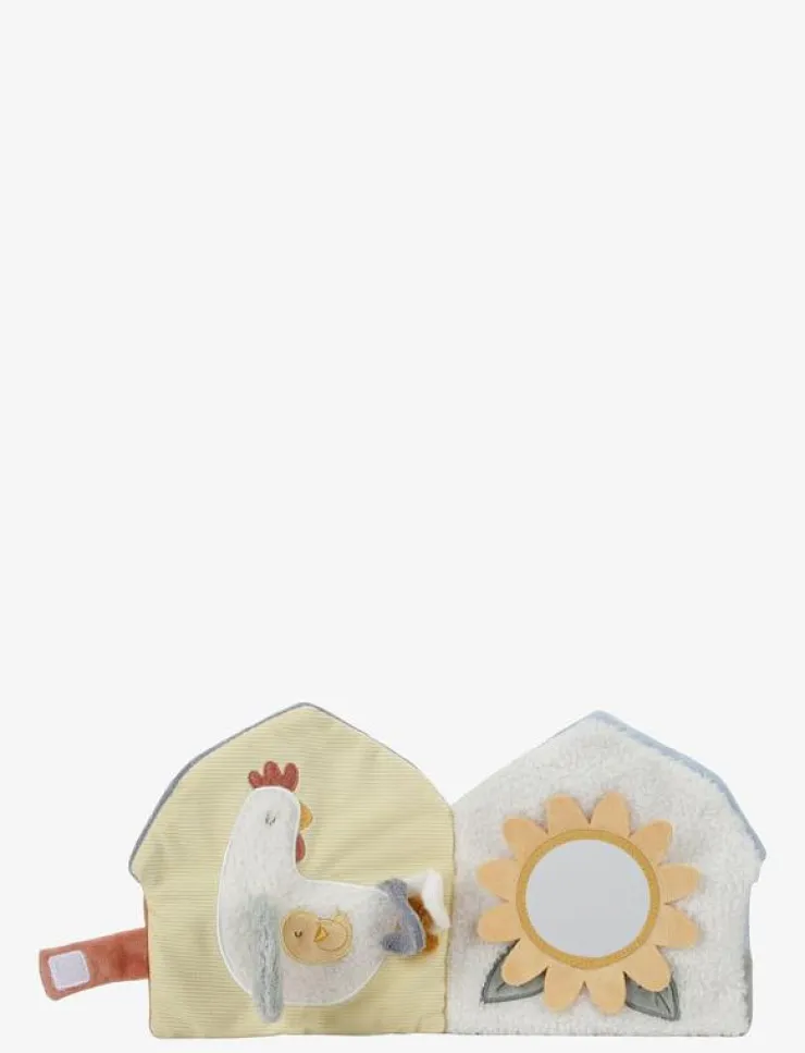 Barn Little Dutch Babyleksaker|Babyleksaker|- Soft activity book Little Farm - Interaktiva leksaker