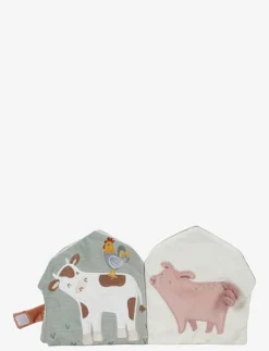 Barn Little Dutch Babyleksaker|Babyleksaker|- Soft activity book Little Farm - Interaktiva leksaker