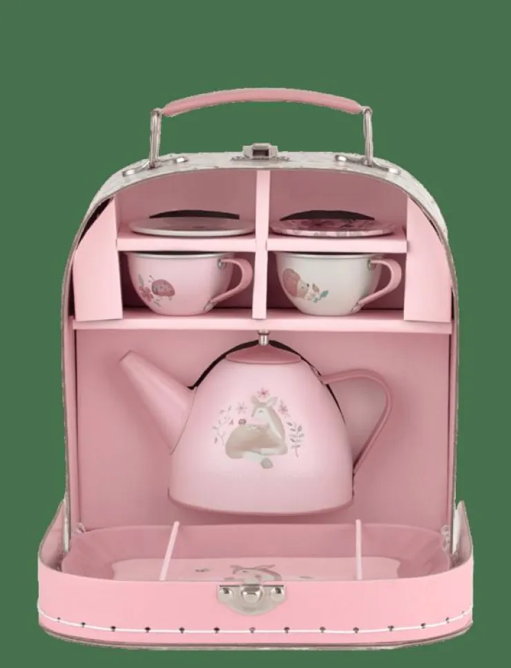 Barn Little Dutch Leksakskök & Tillbehör|Fairy Garden Tea Set In Suitcase - Leksakskök & Tillbehör