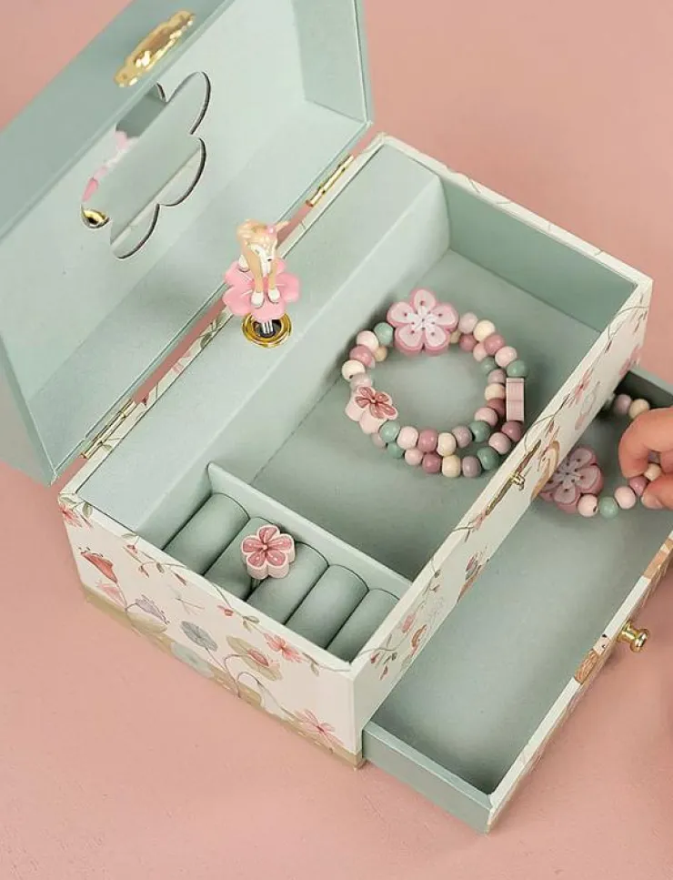 Barn Little Dutch Smycken|Jewellerybox Deer Forest Friends - Smyckeskrin