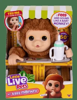 Little Live Pets MY BABY MONKEY - Interaktivt djur|Barn Interaktiva Djur Och Robotar