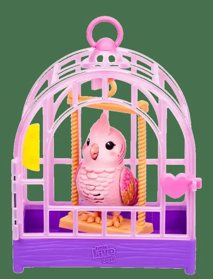 Little Live Pets MY REALLY REAL BIRD & CAGE ROSIE - Interaktivt djur|Barn Interaktiva Djur Och Robotar