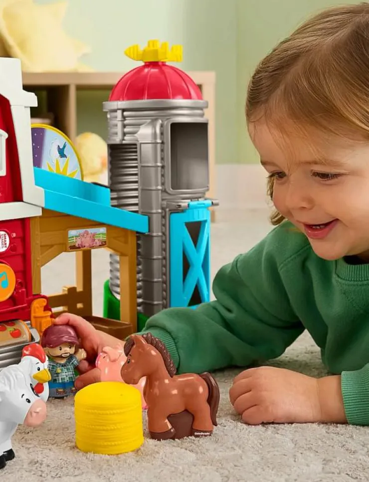 Barn Fisher-Price Leksaksset & Leksaksfigurer|LITTLE PEOPLE LP FARM RESTAGE - Lekset