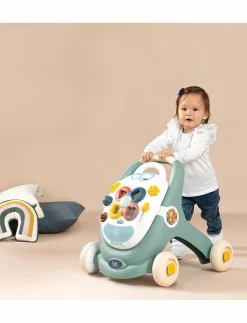 Smoby Little 3 IN 1 TROTTY WALKER - Lära-gå-vagnar|Barn Babyleksaker|Babyleksaker