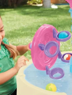 Little Tikes Spiralin' Seas Water Table- Pink - Övrig vattenleksak|Barn Bad- & Vattenleksaker