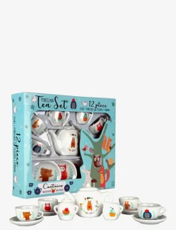 Barn Barbo Toys Leksakskök & Tillbehör|Little Woodies - 12 pcs porcelain tea set - Leksakskök & Tillbehör
