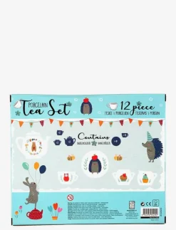 Barn Barbo Toys Leksakskök & Tillbehör|Little Woodies - 12 pcs porcelain tea set - Leksakskök & Tillbehör