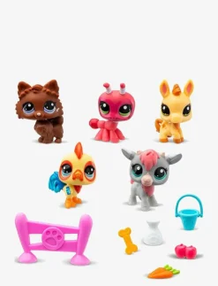 Barn Littlest Pet Shop Leksaksset & Leksaksfigurer|FARM BESTIES COLLECTORS 5 PK - Lekset