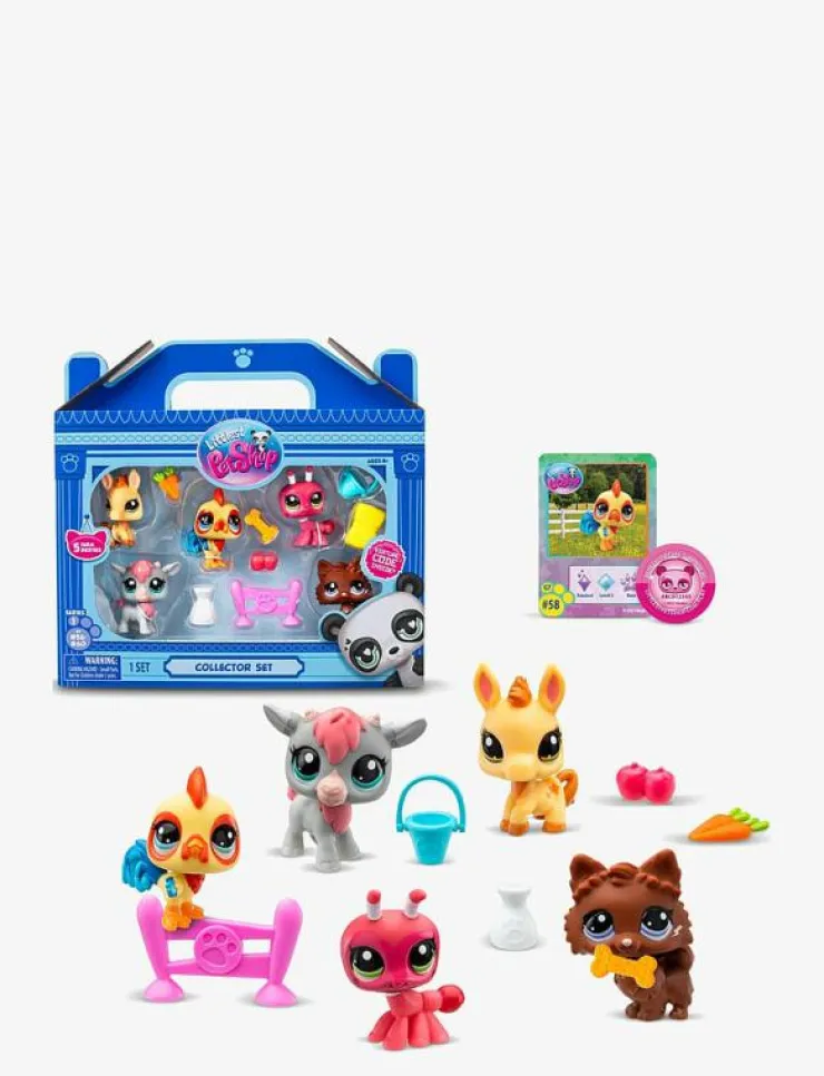 Barn Littlest Pet Shop Leksaksset & Leksaksfigurer|FARM BESTIES COLLECTORS 5 PK - Lekset