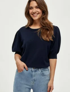 Minus Liva Strik T-Shirt - T-shirts|Kvinnor Kläder