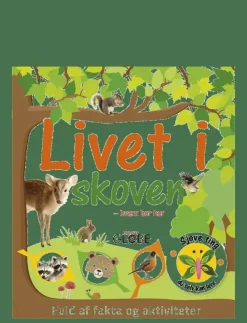 GLOBE Livet i skoven - hvem bor her? - Pedagogisk barnbok|Barn Barnböcker