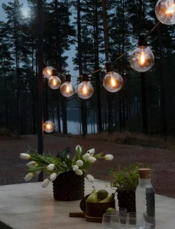Konstsmide Glödlampor|Lampor|Ljusslinga startset E27 10 amber LED - dimmer - Ljusslingor