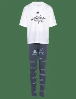 Barn adidas Sportswear Set|LK BLUV SET - Set med kortärmad t-shirt