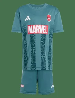 Barn adidas Sportswear Set|LK MRVL SM TSET - Set med kortärmad t-shirt