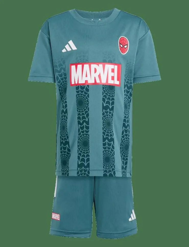 Barn adidas Sportswear Set|LK MRVL SM TSET - Set med kortärmad t-shirt