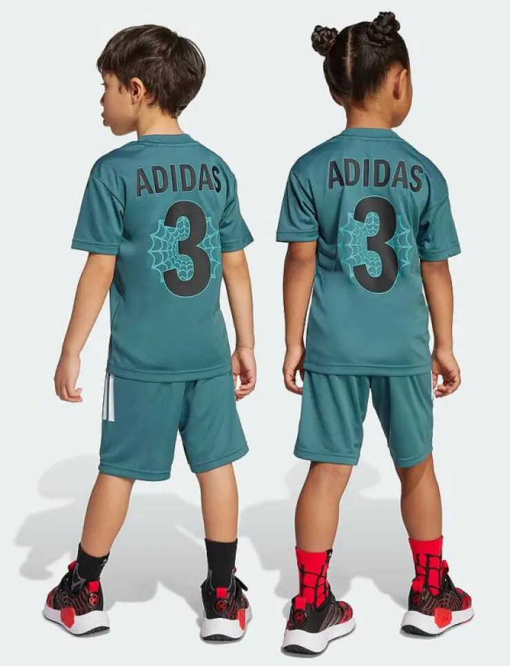 Barn adidas Sportswear Set|LK MRVL SM TSET - Set med kortärmad t-shirt