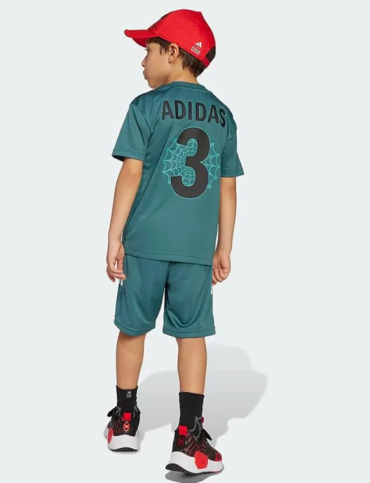 Barn adidas Sportswear Set|LK MRVL SM TSET - Set med kortärmad t-shirt