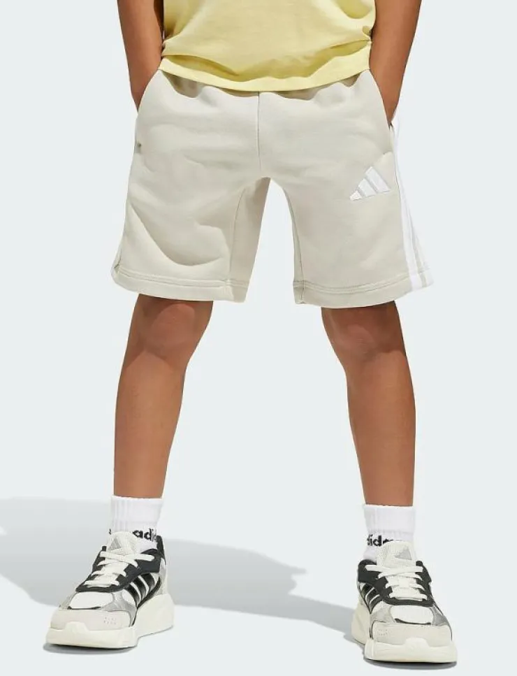 Barn adidas Sportswear Sportkläder|LK 3S FT SH 220 - Mjukisshorts