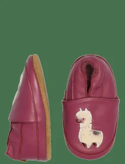 Melton Llama leather slippers - Inneskor|Barn Lära-Gå-Skor|Inneskor