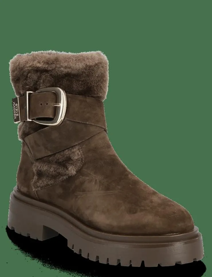 Kvinnor Steve Madden Varmfodrade Stövlar|Lodge - Platta ankelboots