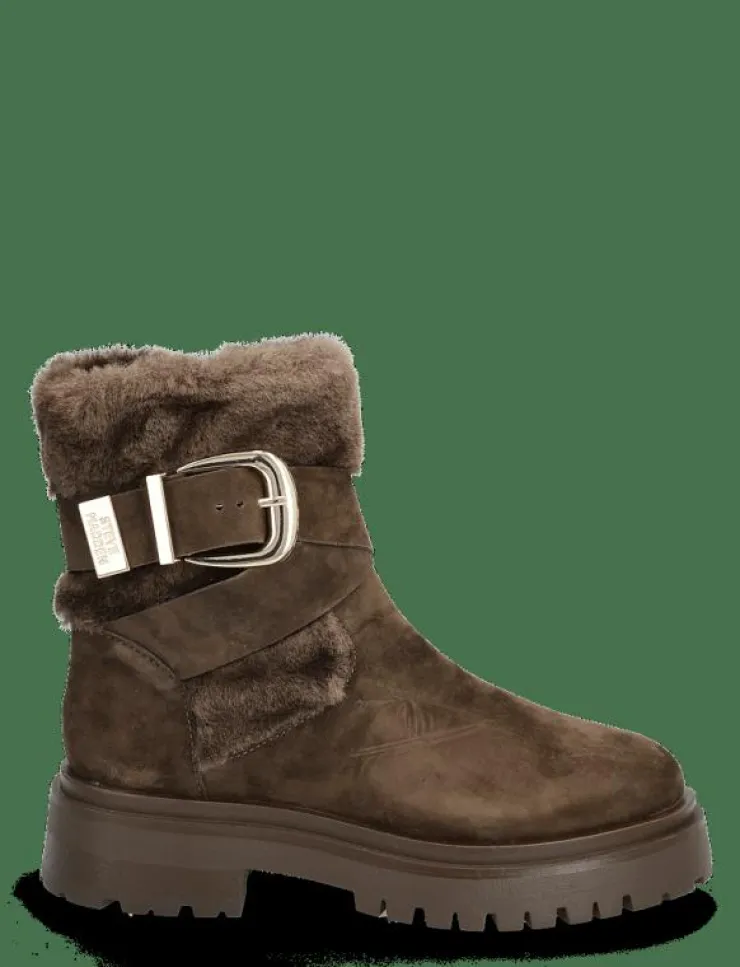 Kvinnor Steve Madden Varmfodrade Stövlar|Lodge - Platta ankelboots