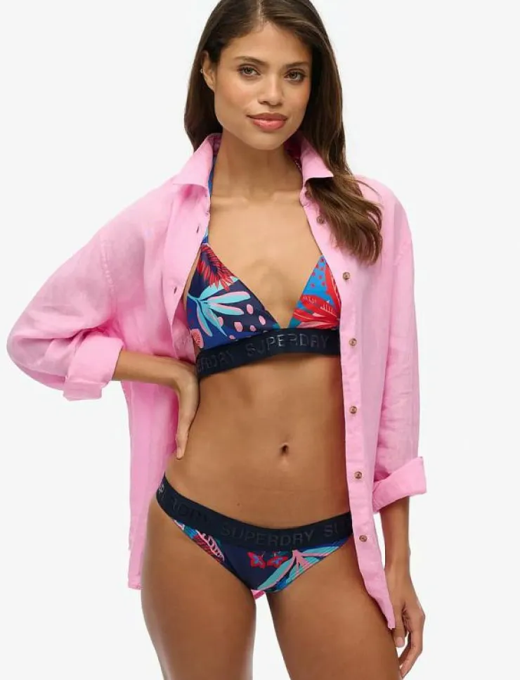 Kvinnor Superdry Sport Badkläder|LOGO CLASSIC BIKINI BOTTOMS - Bikinis