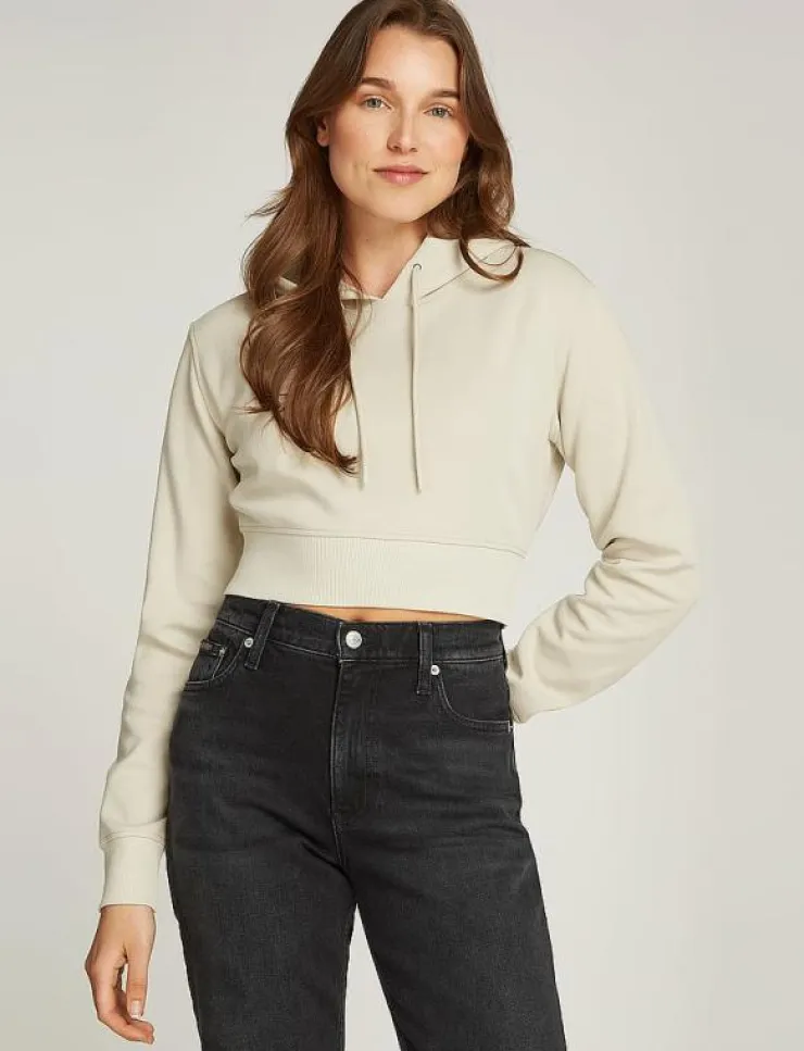 Calvin Klein Jeans LOGO ELASTIC HOODIE - Huvtröjor|Kvinnor Sweatshirts