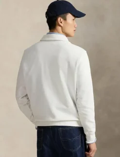 Polo Ralph Lauren Logo Fleece Collared Sweatshirt - Stickat| Stickat
