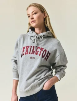 Lexington Clothing Logo Hoodie - Huvtröjor|Kvinnor Sweatshirts