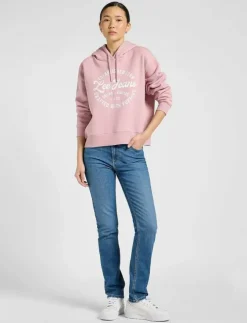 Lee Jeans LOGO HOODIE - Huvtröjor|Kvinnor Sweatshirts