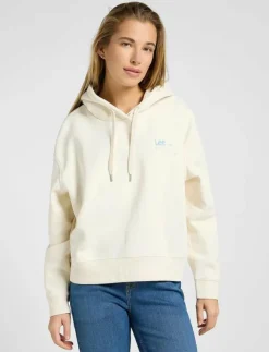 Kvinnor Lee Jeans Kläder|Sweatshirts|LOGO HOODIE - Huvtröjor