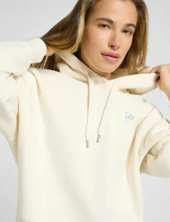 Kvinnor Lee Jeans Kläder|Sweatshirts|LOGO HOODIE - Huvtröjor