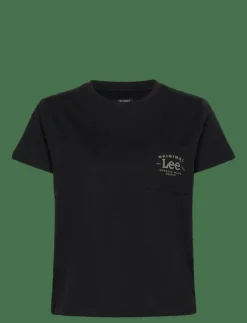 Kvinnor Lee Jeans T-Shirts & Toppar|Logo Pocket Tee - T-shirts