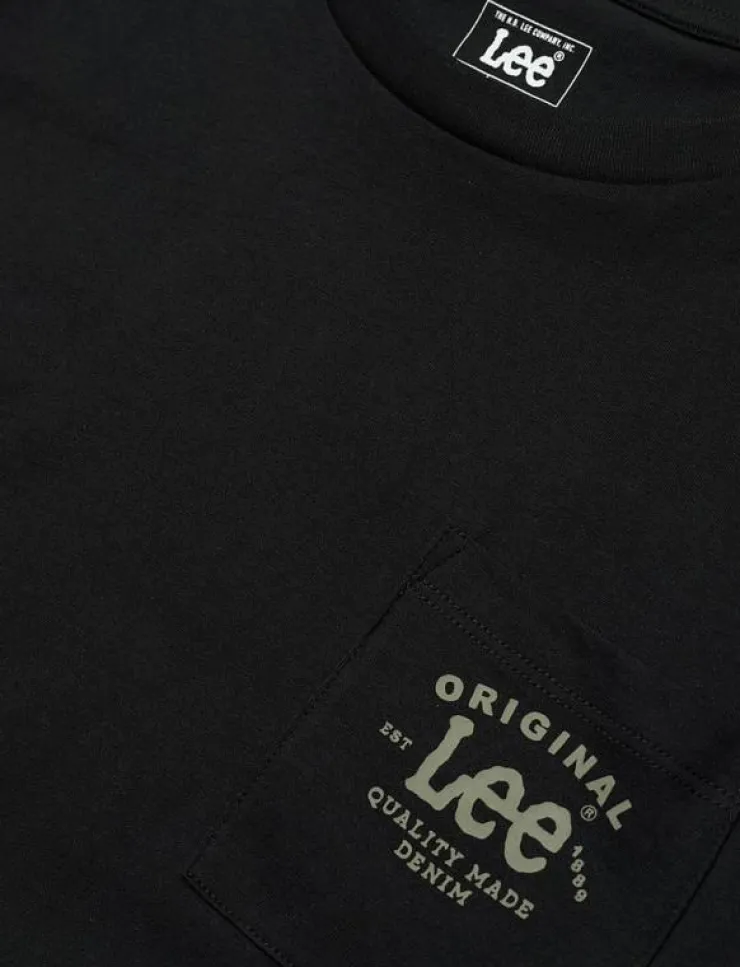 Kvinnor Lee Jeans T-Shirts & Toppar|Logo Pocket Tee - T-shirts