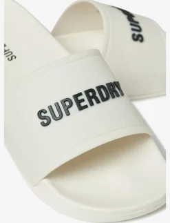 Superdry LOGO POOL SLIDE - Sandaler| Sommarskor|Badtofflor
